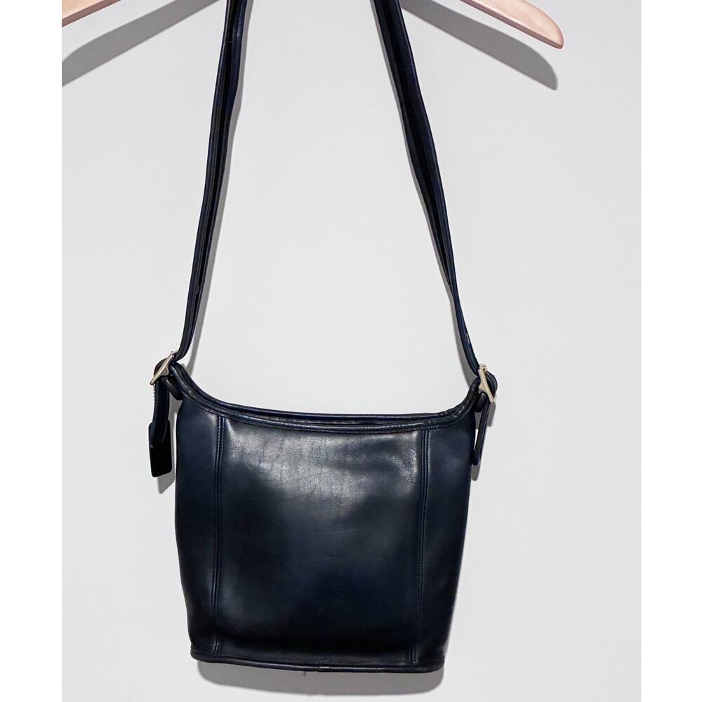 Coach Vintage Legacy Slim Duffle Purse Black CNC-9816